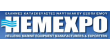 The hemex expo logo featuring Διαφημιστικα και με εκτυπωση.
