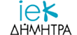 Το λογότυπο της iek στην Ελλάδα.