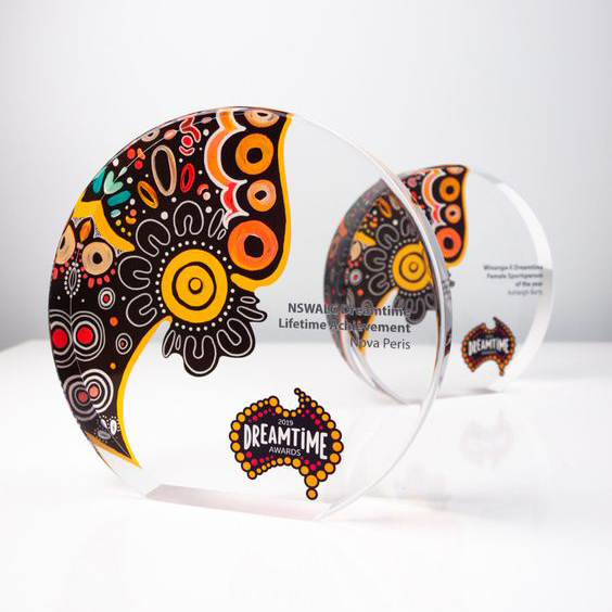 Στρογγυλά Plexiglass Βραβεία Στρογγυλά Plexiglass Βραβεία