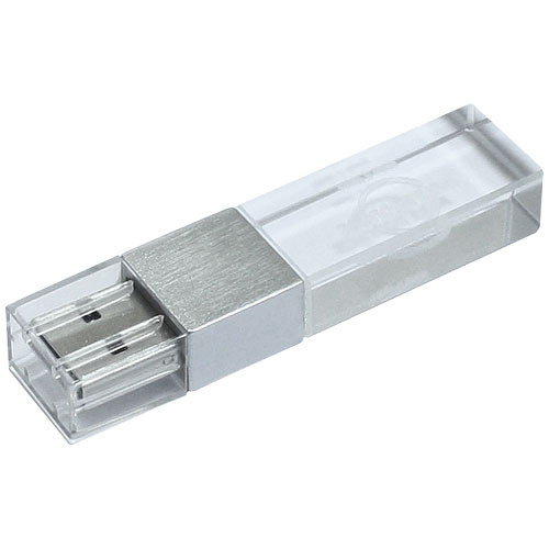 1Z20002 Διάφανο USB από πλαστικό