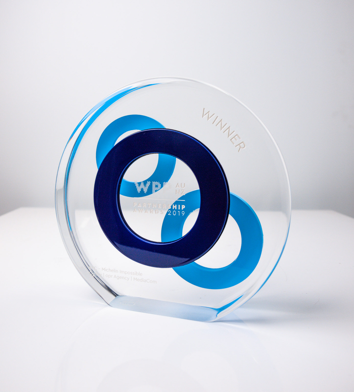 201911-WPP-18 Στρογγυλά Βραβεία Plexiglass