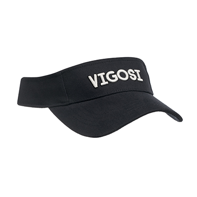 MH2303_A Ένα μαύρο γείσο με τη λέξη Customzite it επάνω, με προσαρμοσμένο σχέδιο με εκτυπώσεις ιδανικό για Διαφημι.