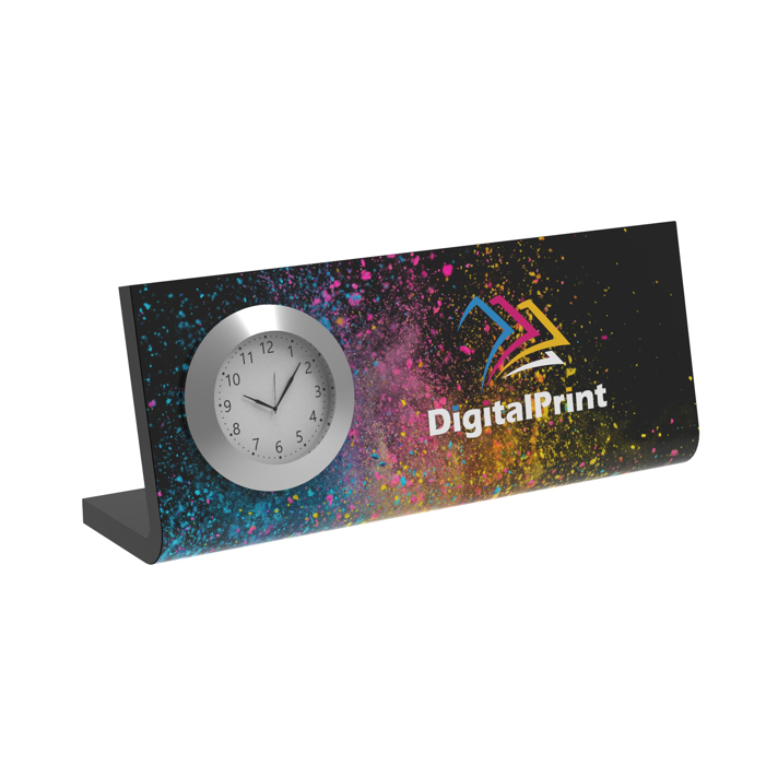 Screenshot_10 Επιτραπέζιο ρολόι Horae 200 x 75 mm Μαύρο με προσαρμόσιμη εκτύπωση, ιδανικό για εταιρικά δώρα και διαφημιστικά εμπορεύματα.