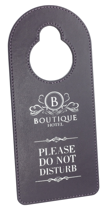 Hotel Door Hanger Βρείτε στην εταιρία μας τα Hotel door hanger με δυνατότητα εκτύπωσης του λογοτύπου σας, ιδανικά για διαφημιστικά δώρα.