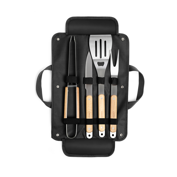 Screenshot_170 Ένα σετ 4 αξεσουάρ για μπάρμπεκιου σε μαύρη θήκη, ιδανικό για εταιρικά δώρα ή διαφημιστικά είδη με προσαρμοσμένες επιλογές εκτύπωσης.